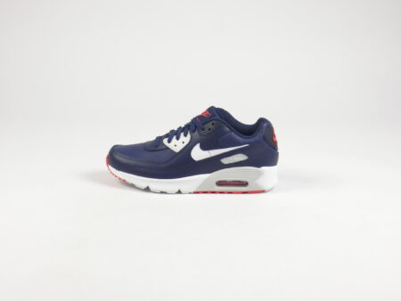 Nike Air Max 90 Leather Obsidian Track Red