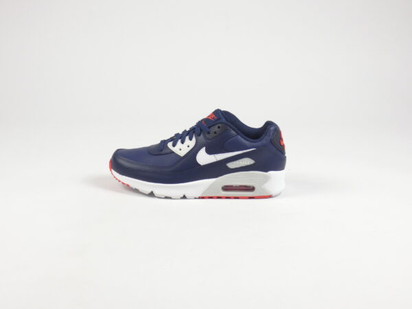 Nike Air Max 90 Leather Obsidian Track Red