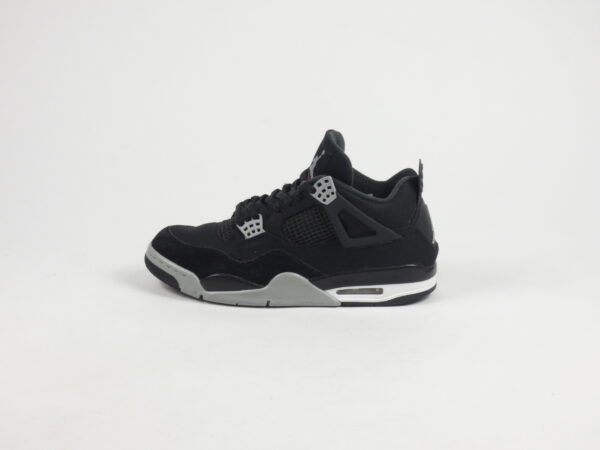 Nike Air Jordan 4 Black Canva